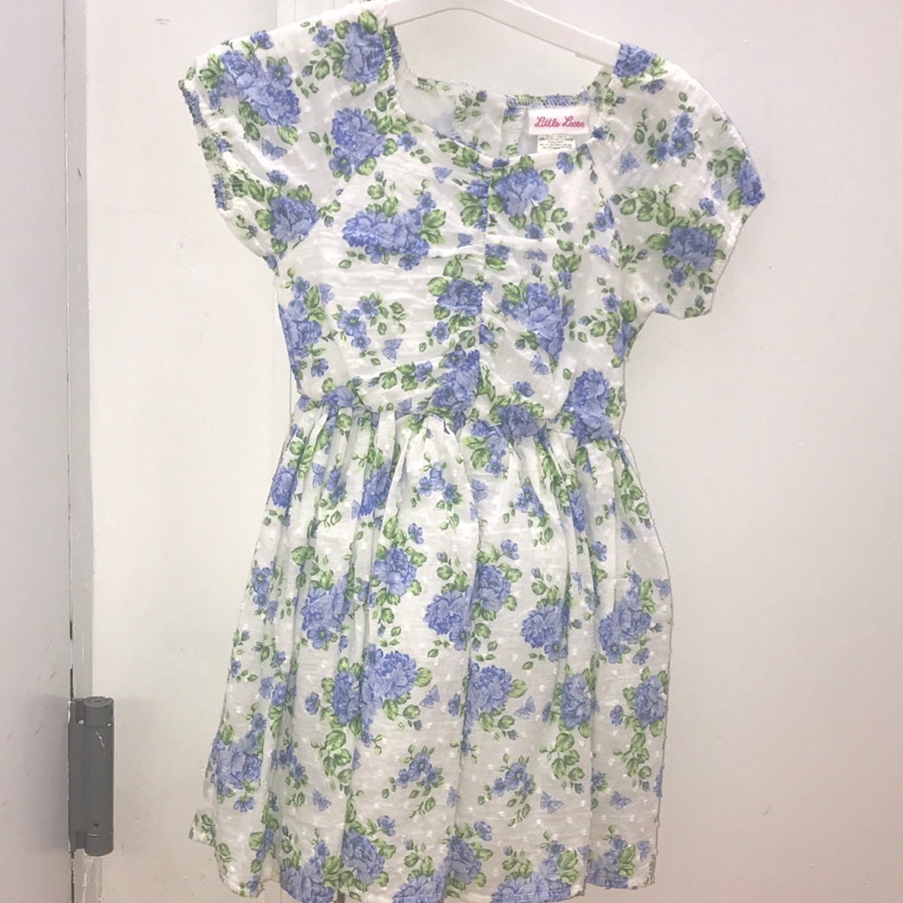 Florist dress, short sleeves
